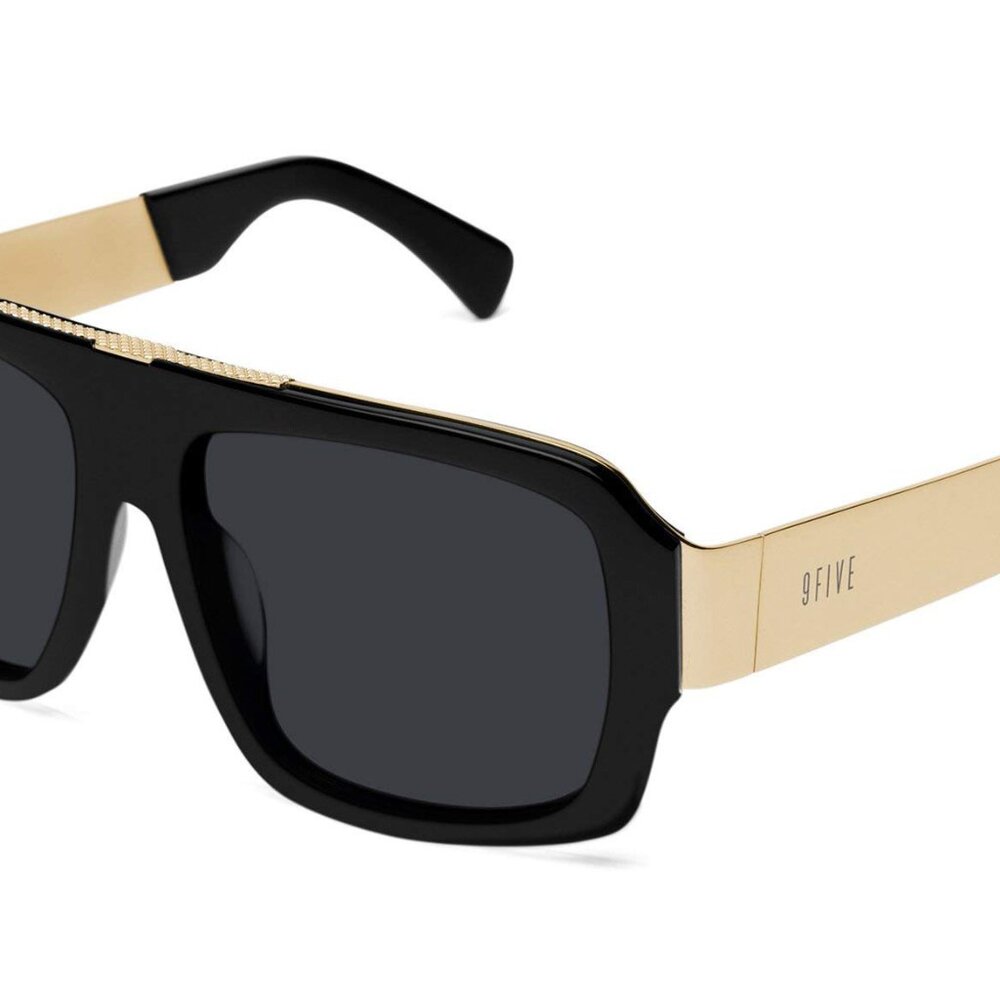 9FIVE Tips LX Black & 24K GOLD - Sunglasses